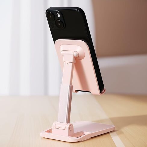 Folding Mobile Phone Bracket Stand, Portable Mobile Calling Device Holder Supports up to 12 inch Devices in Saudi Arabia