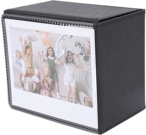 TBEST Photo Storage Box Wide Camera Picture Case الكلاسيكية الأنيقة المنظم معروضة ذكريات عزيزة لـ ONESTEP2 SX70 الآن + LAB PU الجلود PVC 3.5x4.25 بوصة in Saudi Arabia