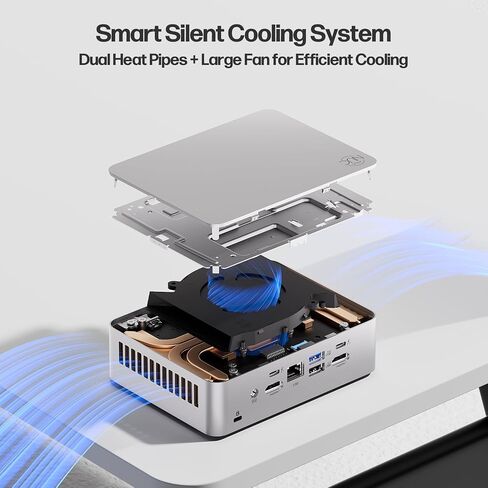 ASUS NUC 15 Pro Plus Computer Small Desktop ، Intel Series 2 Core Ultra 7 255H ، 64GB DDR5 RAM ، 2TB PCIE SSD ، Intel ARC 140T GPU ، Thunderbolt 4 ، Win 11 Pro ، WiFi 7 ، BT 5.4 for AI Training ، Research Labs in Saudi Arabia