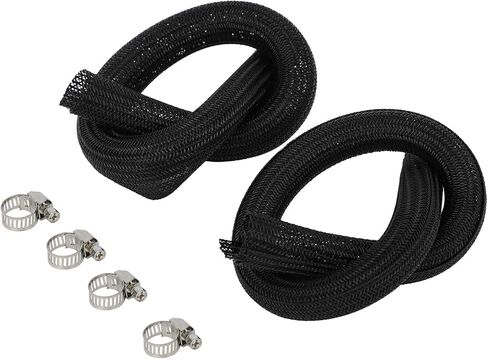4/5 Inch Surron Electric Dirt Bike Cable Management Sleeve Black - for Sur Ron Light Bee X S Talaria Sting MX3 MX4 XXX E Ride Pro SS S X260 X160|Mesh Wire Wrap Cover|Cord Protector Tube in Saudi Arabia