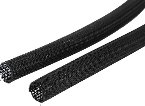 4/5 Inch Surron Electric Dirt Bike Cable Management Sleeve Black - for Sur Ron Light Bee X S Talaria Sting MX3 MX4 XXX E Ride Pro SS S X260 X160|Mesh Wire Wrap Cover|Cord Protector Tube in Saudi Arabia