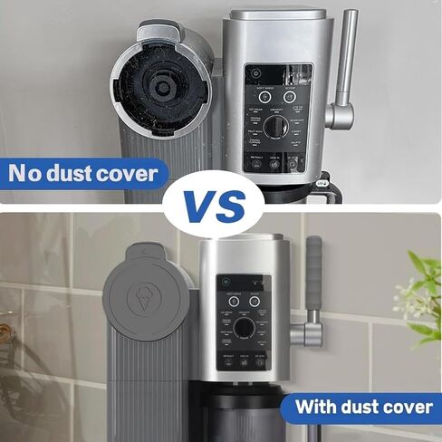 مكبرات الصوت البديلة وأغطية السيليكون (4 عبوات) - متوافقة مع Ninja Swirl Creami NC700 Series Maker ، خالية من BPA ، آمنة غسالة الصحون (4pc （رمادي ، أزرق ، أخضر ، وردي） (غلاف الغبار/المقبض)) in Kuwait