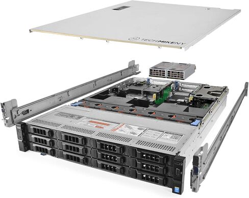 Techmikeny Server 12-Bay LFF E5-2660V4 2.00GHz 14-CORE 128GB RALS POWEREDGE R730XD (متجدد) in Saudi Arabia