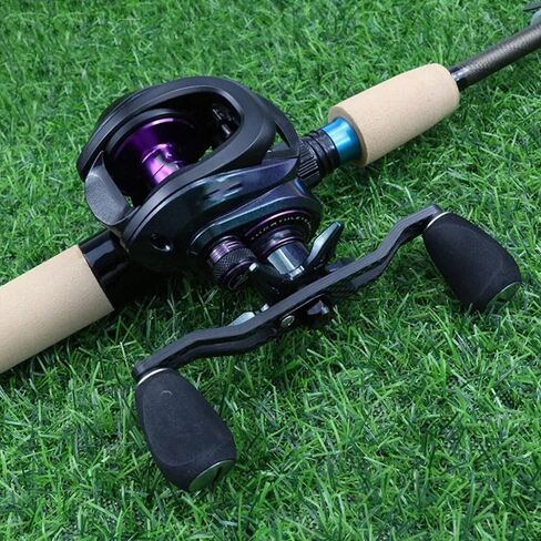 EVA Carbon Fiber Baitcaster Reel Handle Compatible with TATULA ZILLION HLC R CT HD SV TWS in Saudi Arabia