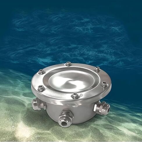 Stainless Steel Waterproof Junction Box, Special for Underwater Lights and Fountain Lights Junctions Box, IP68 Waterproof 1 to 5 Ways Connector and Terminal(1 in 3 Out) in Saudi Arabia