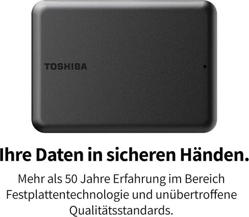 Toshiba Canvio Partner 2TB Portable 2.5 '' Hard Drive الخارجي ، USB 3.2 ، Mac & Windows متوافق. Xbox ، PS4 ، PS5 in Saudi Arabia