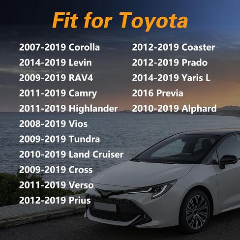 34mm × 23mm Male to Female USB Cable Adapter, Car Charger Flush Mount USB Port, Panel Extension Cable Adapter Compatible with Toyota Corolla Highlander Camry Vios RAV4 in Saudi Arabia