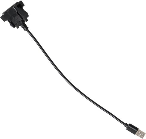 34mm × 23mm Male to Female USB Cable Adapter, Car Charger Flush Mount USB Port, Panel Extension Cable Adapter Compatible with Toyota Corolla Highlander Camry Vios RAV4 in Saudi Arabia