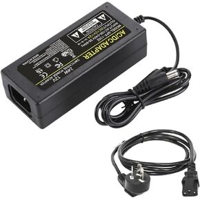 محول الطاقة 12V 5A شاشة LCD شاشة الكل في واحد مراقبة سلك الطاقة 19V 4.2A 4A 3.5A 3A شحن (12V-5A مع سلك الطاقة) in Kuwait