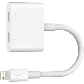Belkin Lightning iPhone Audio & Charger Rockstar, White, Auxiliary, Lightning in Kuwait