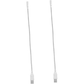 2PCS مصباح لوحة مفاتيح LED يعمل بتشغيل USB مع GOSONECK حماية العين ضوء القراءة لجهاز الكمبيوتر المحمول ومكتب دائمة ولطيفة للاستخدام لفترة طويلة in Kuwait