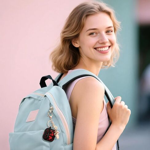 (with Cute Keychain) Girovo Compatible with Apple Airpods 4 Case 2024 Women in Kuwait