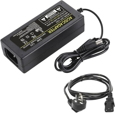 Power Adapter 12v 5a LCD Screen All-in-one Monitoring 19V Power Cord 4.2A 4A 3.5A 3A Charging(12V-5A with Power Cord) in Saudi Arabia