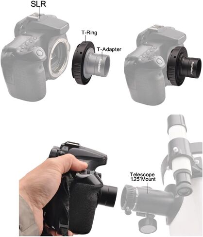 Starboosa Telescope 70mm Aperture 500mm Focal Length - Upgraded with Star Finder Bracket & Stable Tripod - for Kids & Beginners in Saudi Arabia