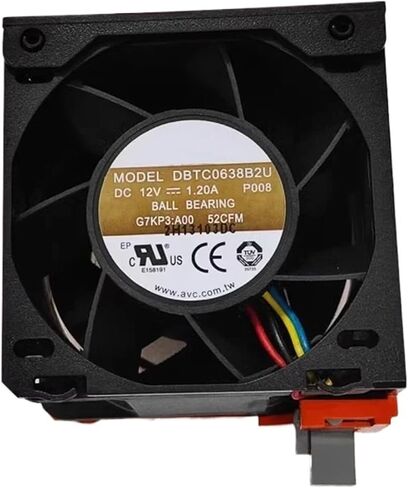 0KVN8J لـ R720 R730 R730XD مروحة التبريد 6 سم برودة مروحة Heatkink CN-0KVN8J KVN8J (1.5A No.1 Fan) in Saudi Arabia