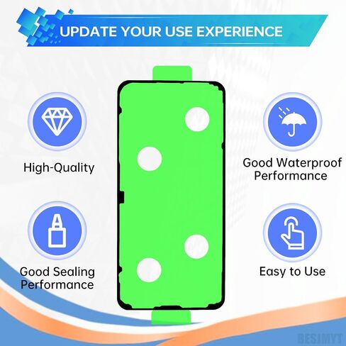 3PCS Battery Door Cover Adhesive Tape for Samsung Galaxy S23 Back Cover Sticker Adhesive Tape Glue Replacement for samsungs23 SM-S911U SM-S911U1 in Saudi Arabia