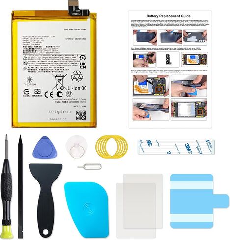 جديد بطارية الهاتف المحمول QS50 متوافق مع سلسلة Moto G Stylus 2024 5G XT2419 ، مع مجموعة أدوات التعليمات و DIY in Saudi Arabia