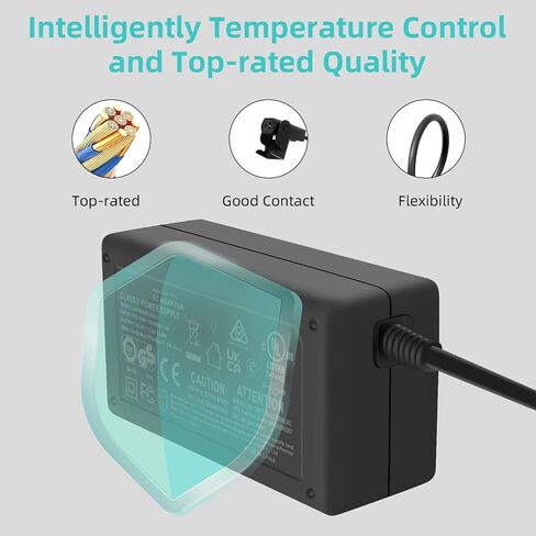مزود طاقة الكابل 6.5 قدم للكراسي الكهربائي ، UL Universal 2-Pin AC/DC Adapter 29V 2A PROCIANTION PART in Saudi Arabia