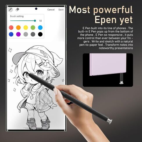 I24 Ultra Unlocked Phone ، بني في Pen Pen ، بطارية الهاتف الذكي 6800mAh 6.8 "شاشة HD ، Android 14 16+512 جيجابايت مع الهاتف الخلوي لبطاقة الذاكرة 128GB ، معرف 5G/FACE/بصمة GPS (PURPLE ، 16+512GB) in Kuwait
