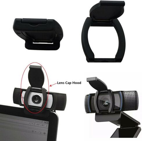 for logitech Webcam Cover, External Web cam Privacy Lens Cover for logitech C920 C922 C930e Privacy Shutter Lens Cap Hood Cover in Saudi Arabia