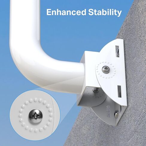TP-Link TL-APM200 Pole Mount, Universal Compatible with Wireless Bridge/Outdoor Access Point/Outdoor Camera/Antenna, Waterproof, Durable Design in Saudi Arabia