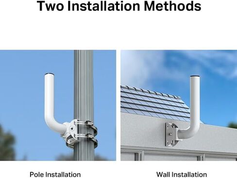 TP-Link TL-APM200 Pole Mount, Universal Compatible with Wireless Bridge/Outdoor Access Point/Outdoor Camera/Antenna, Waterproof, Durable Design in Saudi Arabia