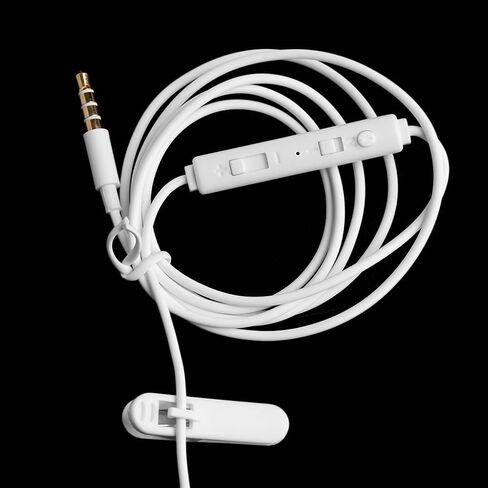 3.5mm in-Ear Anti-Radiation Earphone Air Spring Duct with Mic for Smart Phone in Saudi Arabia