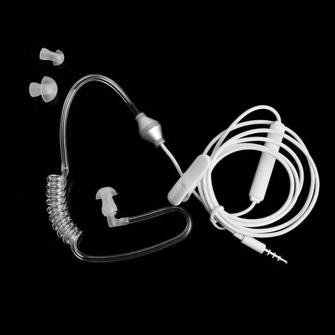 3.5mm in-Ear Anti-Radiation Earphone Air Spring Duct with Mic for Smart Phone in Saudi Arabia