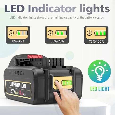 Battery Adapter DCA1820 for Dewalt 18V Tools, Convert 20V Lithium Battery DCB200 DCB201 DCB203 DCB204 DCB205 DCB206 to 18V NiCad NiMh DC9096 DW9096 DC9098 Battery in Saudi Arabia