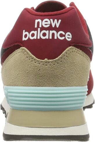 New Balance mens Iconic 574 V2 Sneaker, Team Red/Wave, 13 Wide US in Saudi Arabia