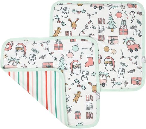 Copper Pearl Baby Security Blanket Set of 2 - Portable Size for Self-Soothing On-The-Go, Ideal Baby Blankets for Boys and Girls, Ultra-Soft, and Gift-Ready Loveys - Bogey in Saudi Arabia