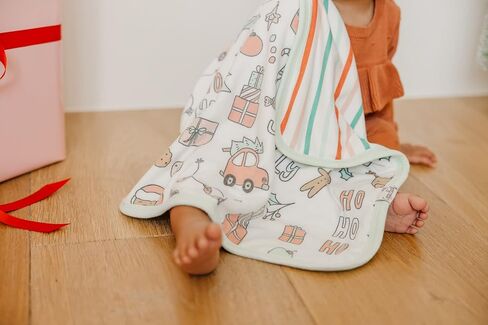 Copper Pearl Baby Security Blanket Set of 2 - Portable Size for Self-Soothing On-The-Go, Ideal Baby Blankets for Boys and Girls, Ultra-Soft, and Gift-Ready Loveys - Bogey in Saudi Arabia
