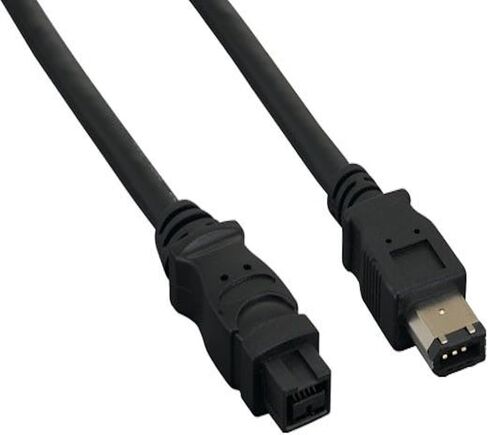 10 أقدام. IEEE 1394B Firewire 800 9-Pin إلى 6 دبوس أسود in Saudi Arabia