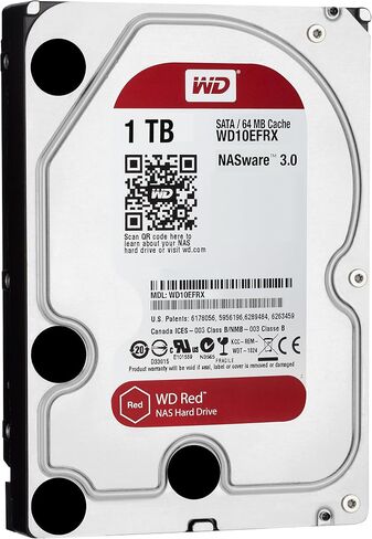 2PR7551 - WD Red WD10EFRX 1 TB 3.5quot ؛ القرص الصلب الداخلي in Saudi Arabia