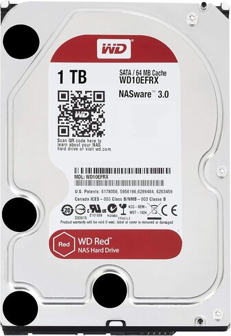 2PR7551 - WD Red WD10EFRX 1 TB 3.5quot ؛ القرص الصلب الداخلي in Saudi Arabia