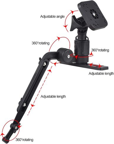 Generic Fish Finder Adapter for Kayak Kayak Mount for Fish Finder Fish Finder Mount Fish Finder Mount for Kayak Kayak Fish Finder Mounting Plate Kayak Boat Transducer Mounting Arm Fish Finder Mount in Kuwait