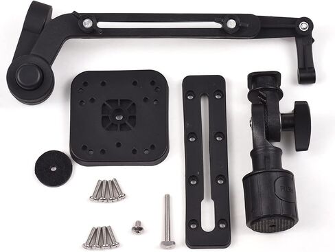 Generic Fish Finder Adapter for Kayak Kayak Mount for Fish Finder Fish Finder Mount Fish Finder Mount for Kayak Kayak Fish Finder Mounting Plate Kayak Boat Transducer Mounting Arm Fish Finder Mount in Kuwait
