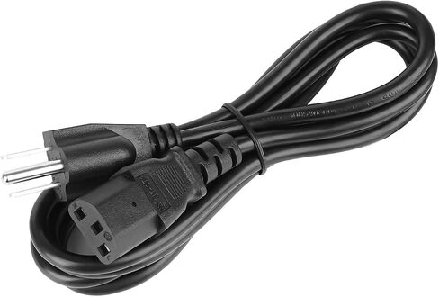 Power Cord Compatible with Samsung Plasma TV, ION Speaker, Dynex Panasonic Sony Philips Sanyo LG TV 6ft 3 Prong Universal Power Cable Replacement in Saudi Arabia