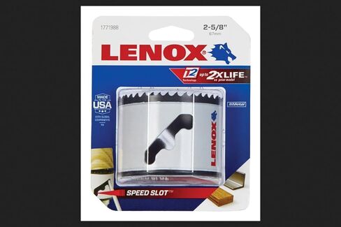 LENOX Tools Hole Saw, Bi-Metal, Speed Slot, 3-1/2-Inch (1772012) in Saudi Arabia