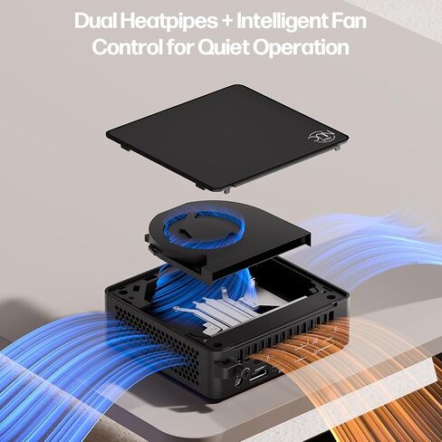 ASUS NUC 15 Pro Small PC ، Intel Series 2 Core 7 240H (10C/16T ، حتى 5.2 جيجا هرتز) ، أجهزة كمبيوتر سطح المكتب Mini 64GB DDR5 RAM ، 2TB PCIE SSD ، Intel Graphics ، Thunderbolt 4 ، Win 11 Pro ، WiFi 7 ، BT 5.4 ، Quad 4K Hdr in Saudi Arabia