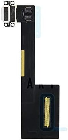 Replacement for iPad Pro 9.7" A1673 A1674 A1675 Charging Port USB Charger Dock Connector Flex Cable USA (White) in Saudi Arabia