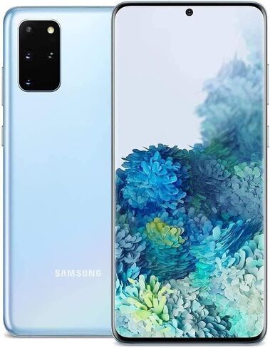 Samsung Galaxy S20+ 5G ، الإصدار الأمريكي ، 128 جيجابايت ، سحابة زرقاء - غير مقفلة (متجددة) in Saudi Arabia