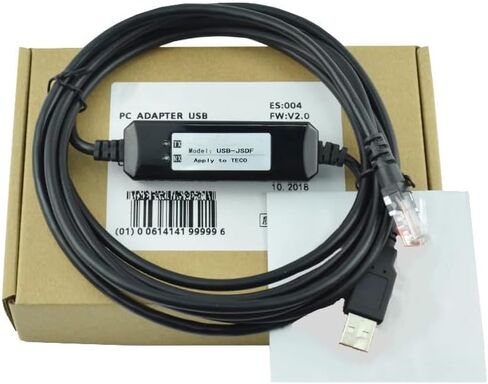 كابل Debug USB-JSDF USB لـ Servo Drive قم بتنزيل كبل برمجة كبل الكابلات الكابلات Dual Chip Design الصناعية الصف 3 متر in Saudi Arabia