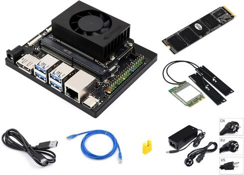 Waveshare Jetson Orin NX AI Development Kit for Embedded and Edge Systems, with 16GB Memory Jetson Orin NX Module in Saudi Arabia