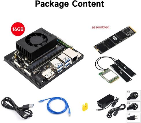 Waveshare Jetson Orin NX AI Development Kit for Embedded and Edge Systems, with 16GB Memory Jetson Orin NX Module in Saudi Arabia