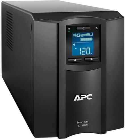 APC Smart-UPS, SMC1000C Tower Back-UPS, 1000 VA Backup Battery Power Supply, 8 x NEMA 5-15R, SmartConnect Port, AVR, LCD Bundled with 16GB USB Storage in Saudi Arabia