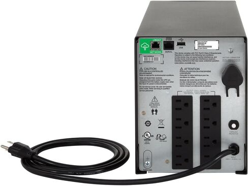 APC Smart-UPS, SMC1000C Tower Back-UPS, 1000 VA Backup Battery Power Supply, 8 x NEMA 5-15R, SmartConnect Port, AVR, LCD Bundled with 16GB USB Storage in Saudi Arabia