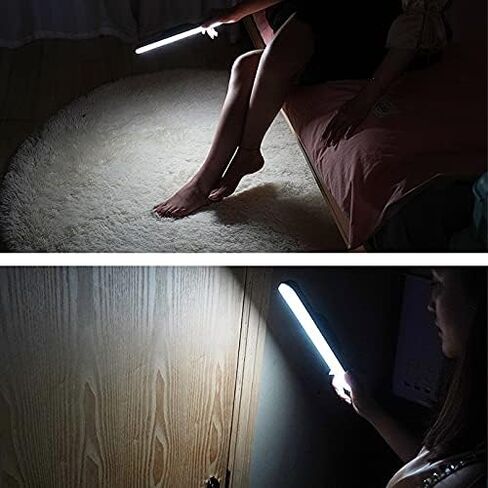 Magnet LED Reading Lamp Stepless Dimmable Wall Lamp Built in USB Rechargeable Battery Compatible with Desk Studing Mirror Cabinet,Wall lamp, mm-102 in Kuwait