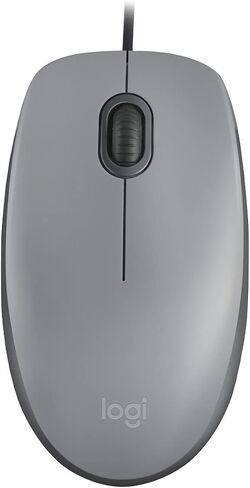 Logitech M110 USB Optical 1000DPI Ambidextrous Red mice in Saudi Arabia