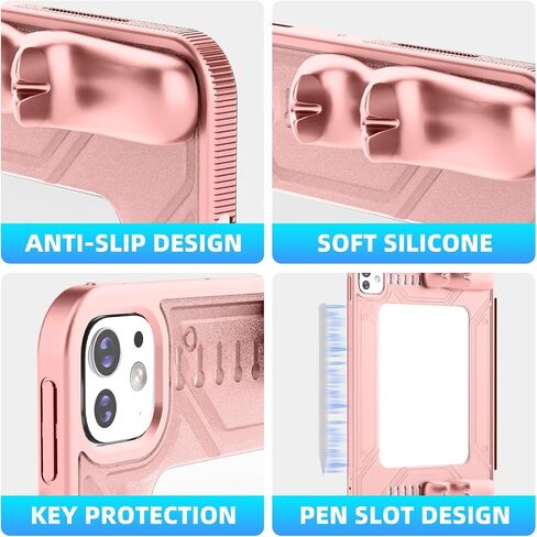Case for iPad Pro 11-inch 2024 5th Gen, Premium Multi-Angle Tablet Case, Quick Release Detachable Handle, Pencil Holder, Support Auto Sleep/Wake, 35°/75° Foldable, Hollowed-Out Design (Blue) in Kuwait